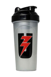 Universal Nutrition shaker featuring a sleek design and leak-proof lid, ideal for workouts and protein shakes.
